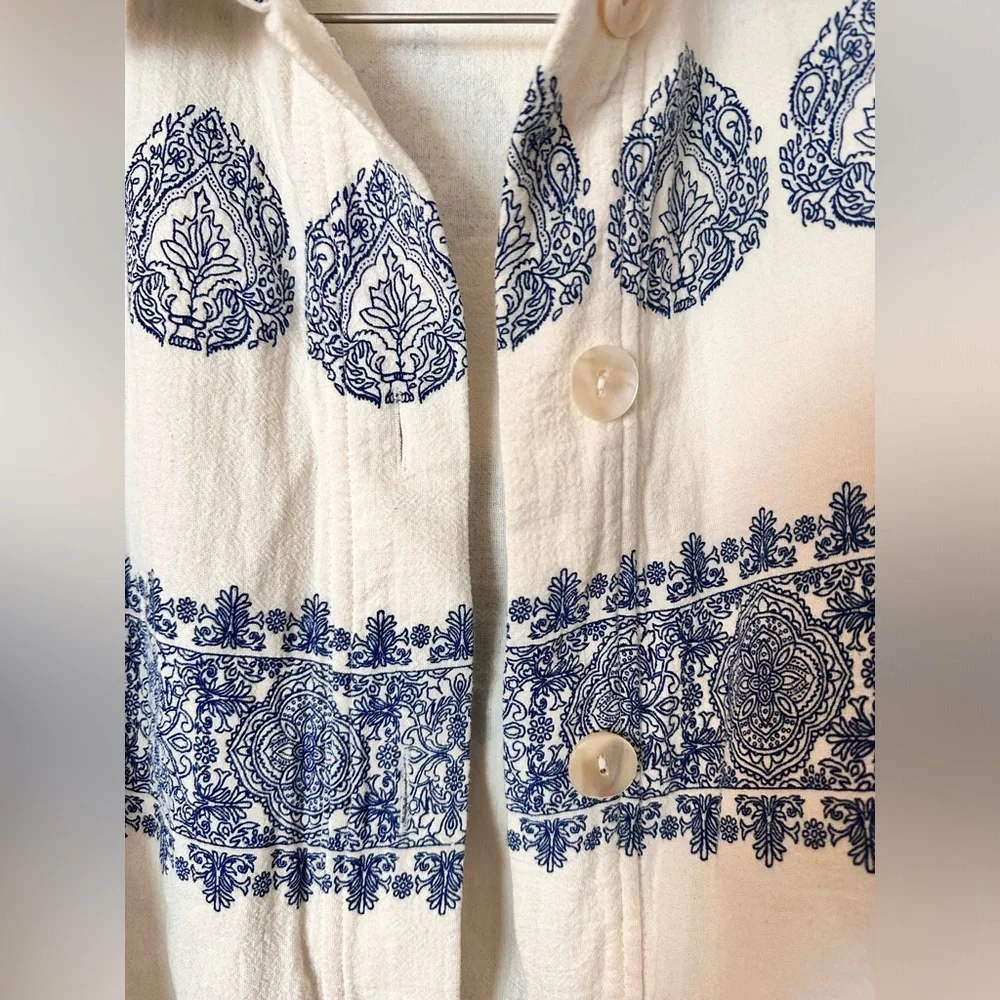 Vintage Patterned Spring Jacket - Picture 3 of 6